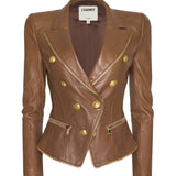L'AGENCE - Ottilie Leather Blazer