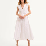 Veronica Beard - Aven Eyelet Midi Dress