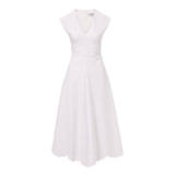 Veronica Beard - Aven Eyelet Midi Dress