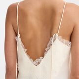 ROHE - Lace slipdress | cream