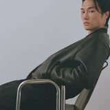 FRAME - Shearling Bomber -- Dark Brown