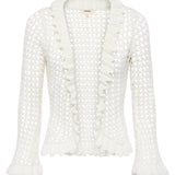 L'AGENCE - Solaris Crocheted Cardigan