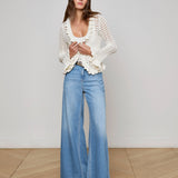 L'AGENCE - Solaris Crocheted Cardigan