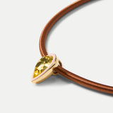 Veronica Beard - Brown Cord Pendant Necklace