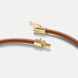 Veronica Beard - Brown Cord Pendant Necklace