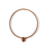 Veronica Beard - Brown Cord Pendant Necklace