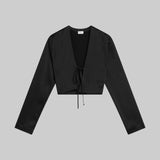 Leset - Barb Long Sleeve Tie Top