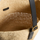 Khaite - Billie Bucket Bag in Natural Raffia