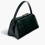 Khaite - Cate Bag in Hunter Green Alligator