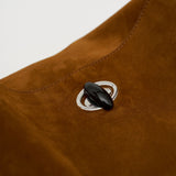 Christopher Esber - Turnlock Suede Shoulder Bag