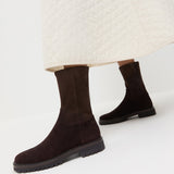 Loeffler Randall - Danny Brown Stretch Suede Boot