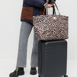 Loeffler Randall - Dina Brown/Leopard Travel Tote