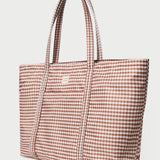Loeffler Randall - Dina Brown Gingham Travel Tote