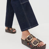 Loeffler Randall - Eve Brown Tulip Two-Band Sandal