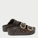 Loeffler Randall - Eve Brown Tulip Two-Band Sandal