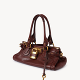 Chloé - Paddington bag in grained leather Crafty Brown