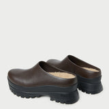 Loeffler Randall - Gemma Brown Leather Lug Mule