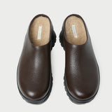 Loeffler Randall - Gemma Brown Leather Lug Mule