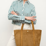 Suede Veronica Beard Goody Grand Bag