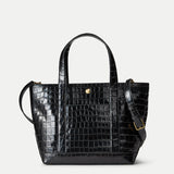 Croc-Embossed Veronica Beard Goody Grand Bag