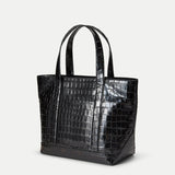 Croc-Embossed Veronica Beard Goody Grand Bag