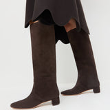 Loeffler Randall - Indy Brown Suede Tall Boot