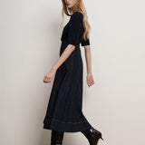 Veronica Beard - Alix Denim Midi Skirt