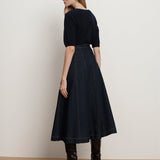 Veronica Beard - Alix Denim Midi Skirt