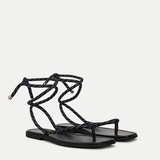 Veronica Beard - Carmina Cord Wrap Sandal