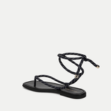 Veronica Beard - Carmina Cord Wrap Sandal