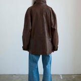 Jamie Haller - The Anorak Jacket in Brown
