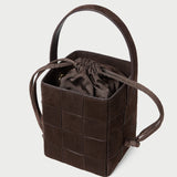 Loeffler Randall - Laith Brown Suede Bucket Bag