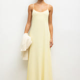Leset - Ari Scoop Neck Maxi Dress