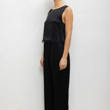 Leset - Barb Lace Crop Sleeveless Crew