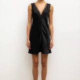 Leset - Barb Lace V Neck Mini Dress