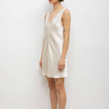 Leset - Barb Lace V Neck Mini Dress