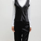 Leset - Barb Lace V Neck Tank