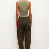 Leset - Pointelle Sleeveless Crew