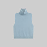 Leset - James Sleeveless Turtleneck