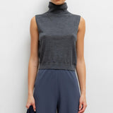 Leset - James Sleeveless Turtleneck