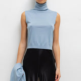 Leset - James Sleeveless Turtleneck