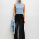 Leset - James Sleeveless Turtleneck