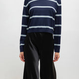 Leset - James Stripe Classic Crew