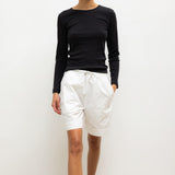 Leset - Pointelle Slim Fit Long Sleeve