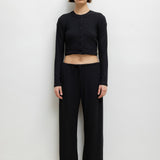 Leset - Lauren Crop Drawstring Pant