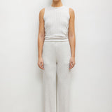 Leset - Pointelle Sleeveless Crew