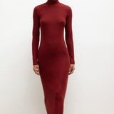 Leset - Lauren Turtleneck Maxi Dress