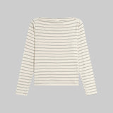 Leset - Margo Stripe Long Sleeve Boatneck