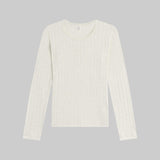 Leset - Pointelle Slim Fit Long Sleeve