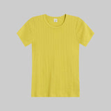 Leset - Pointelle Slim Fit Tee